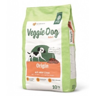 Josera VeggieDog Origin (Adult 22/9) вегетарианский  гипоаллергенный полнорационный корм, без глютена, с красной чечевицей для взрослых собак с чувствительным пищеварением