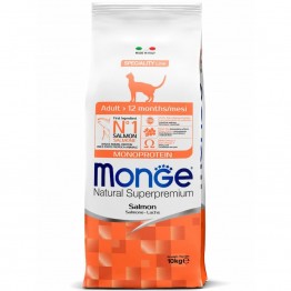 Monge Cat Speciality Line Monoprotein Adult для взрослых кошек, из лосося 10кг