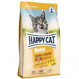 Happy Cat Minkas Hairball Control Geflügel (корм для предотвращения образования комков шерсти у взрослых кошек, с птицей)