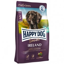 Happy Dog Supreme Sensible Irland (корм для собак с чувствительной кожей и аллергией, с  лососем и кроликом)