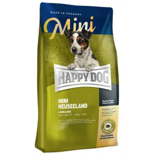 Happy Dog Supreme mini Neuseeland (корм для собак мини пород с проблемами желудочно-кишечного тракта, с ягненком)