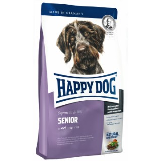 Happy Dog Supreme Fit&Well Senior (корм для пожилых собак средних и крупных пород, с лососем и ягненком)