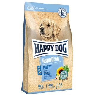 Happy Dog NaturCroq Puppy (корм для щенков всех пород до 6 мес., с говядиной, рыбой, птицей)