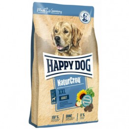 Happy Dog Naturcroq XXL (корм с крупными гранулами для взрослых собак крупных пород , с птицей)