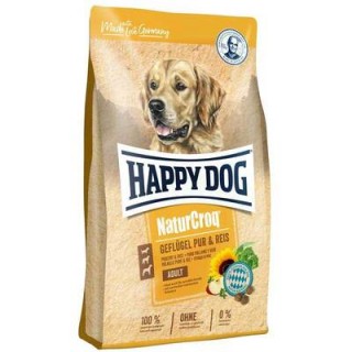 Happy Dog NaturCroq Geflügel (корм для взрослых собак с чувств. пищеварением, с птицей)