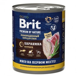 BRIT Premium с бараниной с рубцом (консерв для взрослых собак всех пород) 850 г х 6 шт