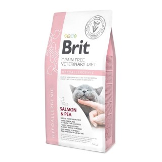 Brit Veterinary Diet Cat GF Hypoallergenic (сухой корм для кошек - исключение аллергенов из рациона)