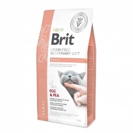Brit Veterinary Diet Cat GF Renal (сухой корм для кошек - поддержка функции почек при хронической почечной недостаточности)