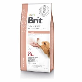 Brit Veterinary Diet Dog GF Renal (сухой корм для собак, поддержка функции почек при хронической почечной недостаточности)