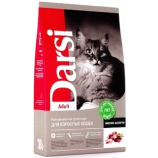 Darsi Adult Мясное ассорти (сухой корм для взрослых кошек)