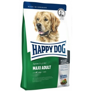 Happy Dog Supreme Fit&Well Maxi Adult (корм для собак крупных пород весом от 25 кг, с лососем и ягненком)