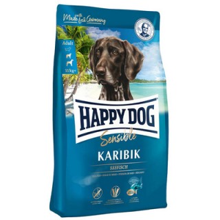 Happy Dog Supreme Sensible Karibik (беззерновой корм для собак с чувствительным пищеварением, с рыбой)