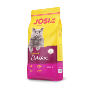 Josera JosiCat Sterilised Classic (Adult 32/10) корм для взрослых кошек, c рыбой, лосось