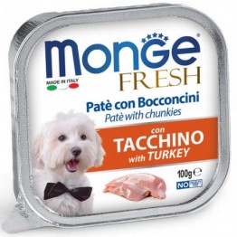  Monge Dog Fresh для собак с индейкой 100г*16шт