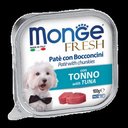 Monge Dog Fresh для собак с тунцом 100г*16шт