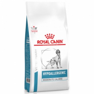Royal Canin Hypoallergenic Moderate Calorie (диета для собак с пищевой аллергией склонных к полноте)