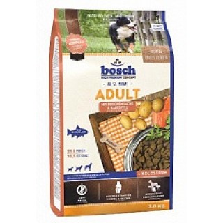 Bosch Adult with Fresh Salmon & Potato (для взрослых собак лосось с картофелем)