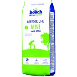 Bosch Breeder Mini Lamp & Rice( 20 кг) (сухой корм для сбалансированного и здорового питания взрослых собак мелких пород)